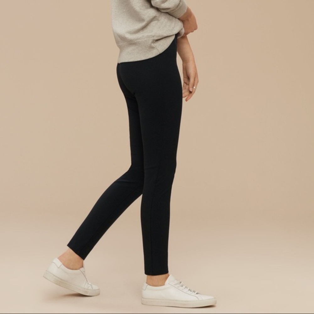 Wilfred free sz small black high rise skinny pants